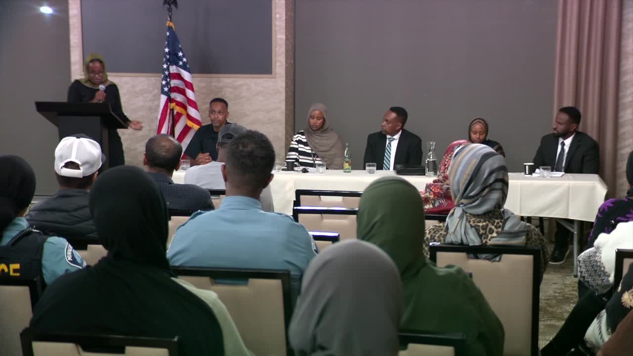 Somali-American police officers address gang violence at town hall; community shares possible solutions — KSTP 5, Hopkins Business news