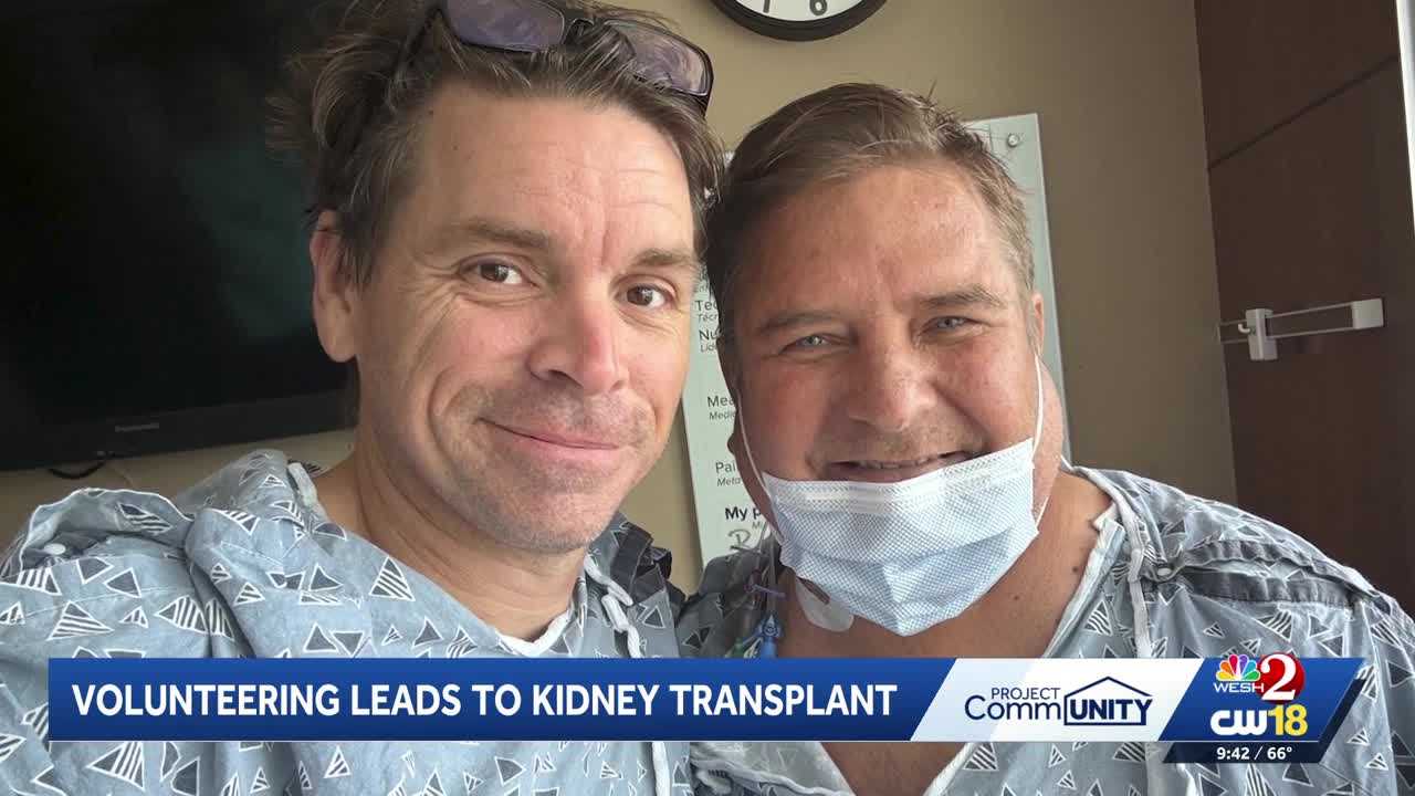 Seminole County man donates kidney to save fellow volunteer — WESH 2 Orlando, Hopkins Community news