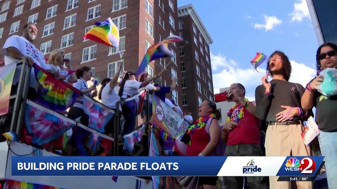 Inside the Central Florida workshop helping create floats for Come Out With Pride — WESH 2 Orlando, Hopkins Business news