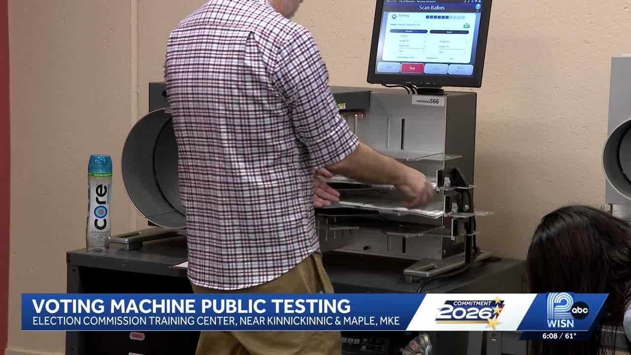 Milwaukee election officials test voting machines to prevent errors ahead of general election — WISN 12 Milwaukee, Hopkins Community news