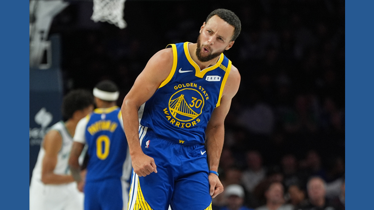 Curry scores 44 points as the Warriors hold on to beat the Timberwolves 119-114 — Hopkins Sports news