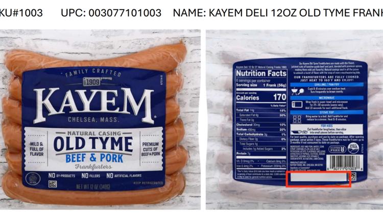 More than 1.5M pounds of meat and poultry recalled due to 'possible temperature abuse' — WTSP Business Tampa Bay, Hopkins Business news