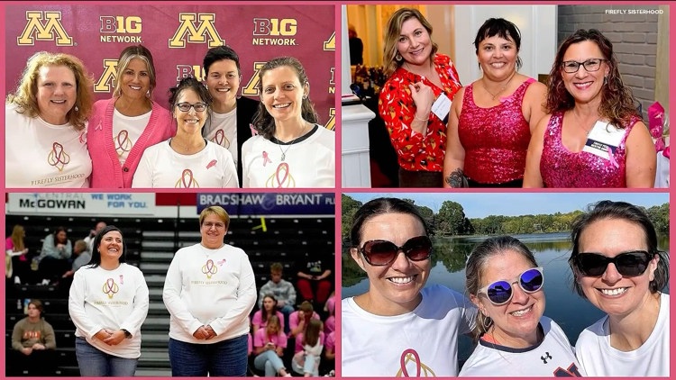 Firefly Sisterhood: Connecting breast cancer patients with mentors nationwide — KARE 11 Local, Hopkins Community news