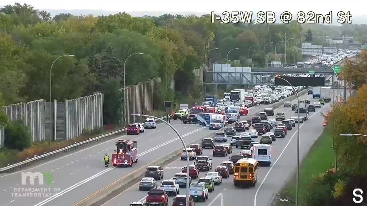 Bloomington I-35W crash: 3 drivers hurt, 1 suffers serious injuries — FOX 9, Hopkins Community news