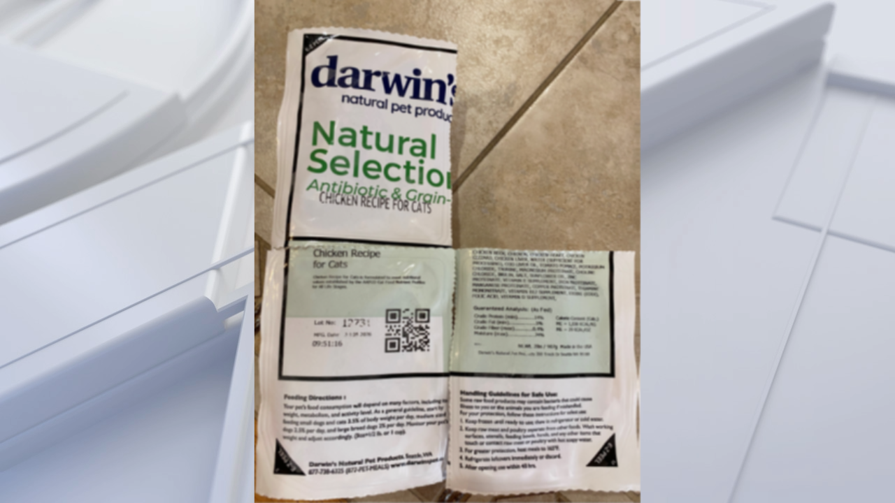 FDA warns pet owners after salmonella found in frozen cat food — Hopkins Community news
