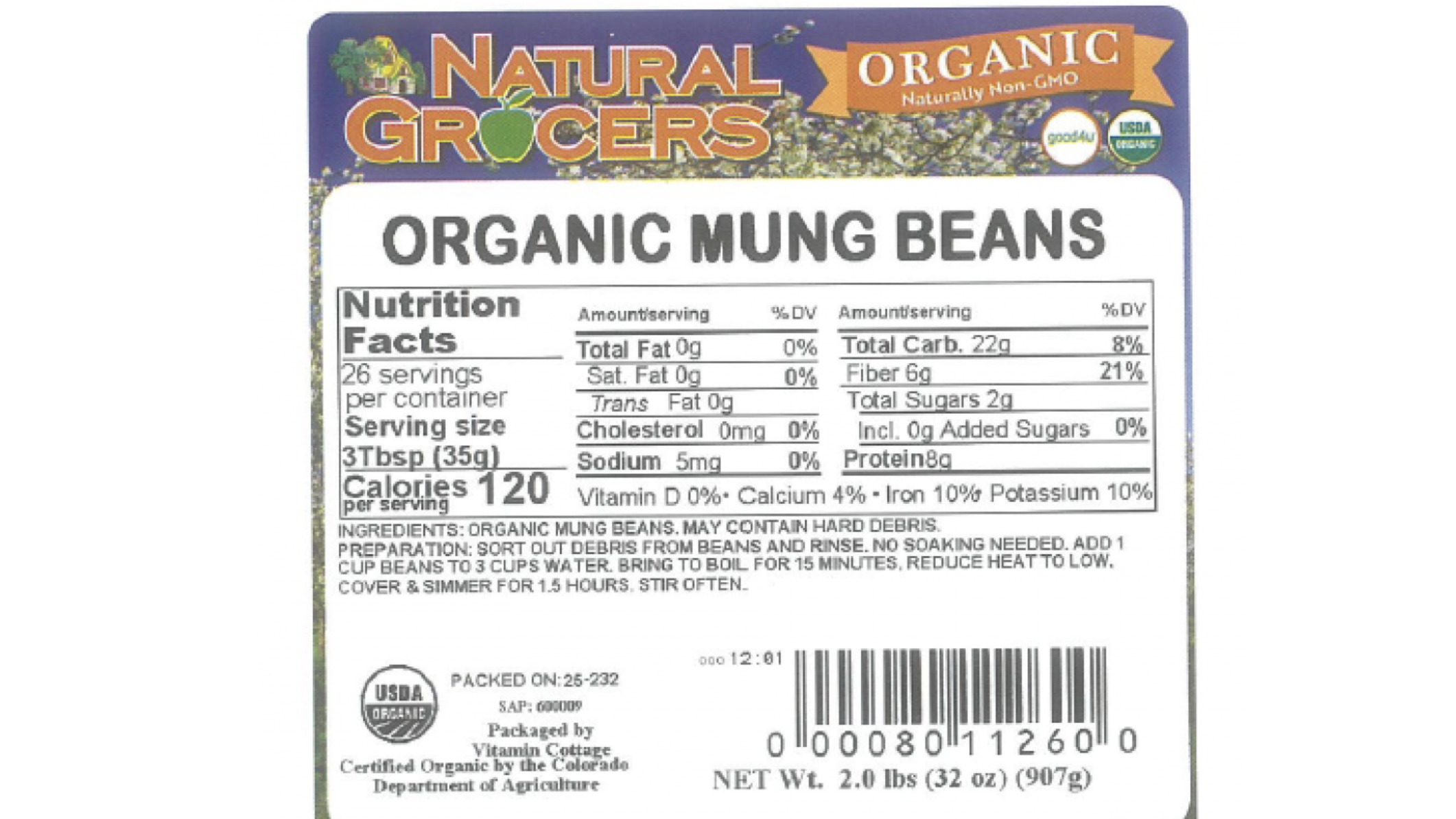Mung beans recalled after glass fragments found in product — Hopkins Business news