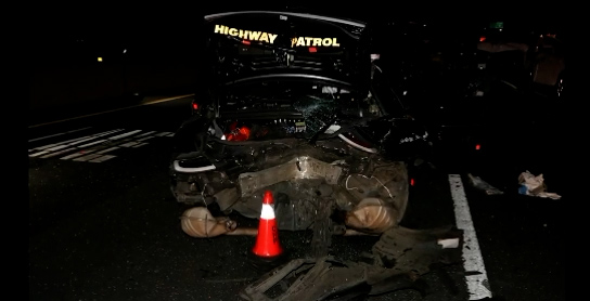 Dashcam: Tesla driver claims he was asleep on self-driving before hitting CHP cruiser, injuring 2 — FOX 9, Hopkins Community news